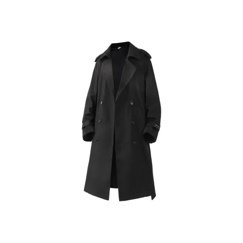 Qnxeey Унисекс Тренч