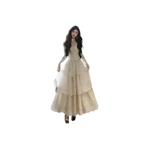 BIFH Изображение Цвет Женский Длинный Рукав Платья