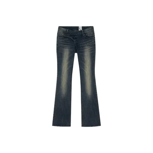 Kashiko Blue Women's Jeans Кашико Синий Женские Джинсы