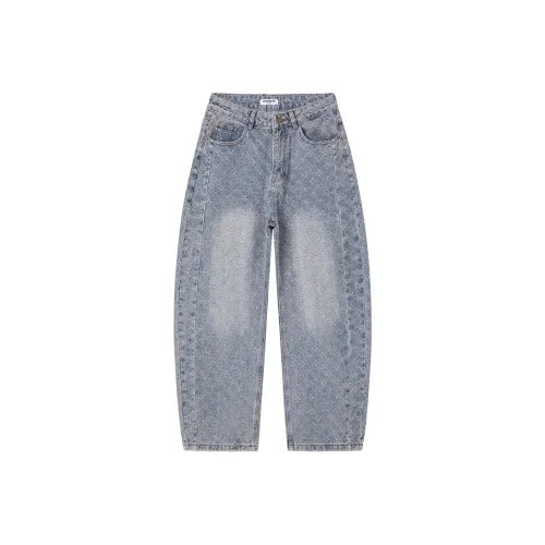 CHOCOOLATE XPB0394 Blue Unisex Jeans CHOCOOLATE XPB0394 Синий Унисекс Джинсы