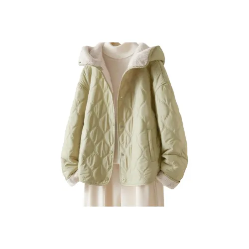 IHIMI Зеленый цвет ростока Женские пуховики
