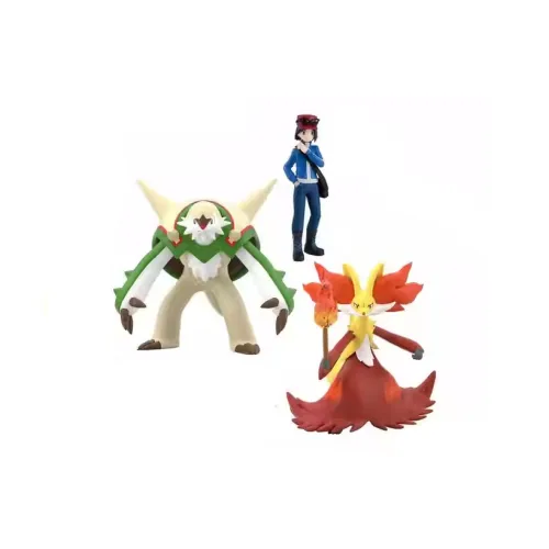 BANDAI Pokémon Pokémon Pokémon Scale World Демон Огненно-красный Лиса Briqalcon Играть Food Целая коробка 3 шт