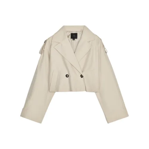 ZARA CAMEL Женская тренч-куртка