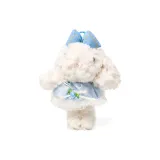 Синий цветочный дизайн, кролик