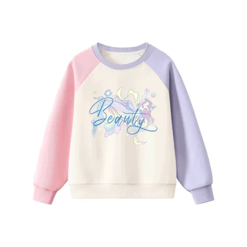 BALENO JUNIOR Бежевый Розовый и Фиолетовый Детские Свитшоты