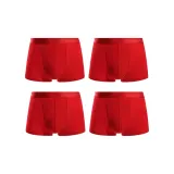 4-Пачка Мужское 100% хлопок Трусы