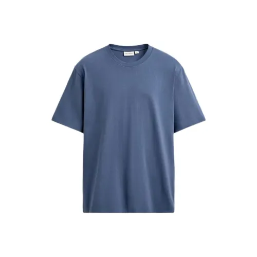 ZARA ORIGINS Бензиновый Синий Мужская Рубашка T