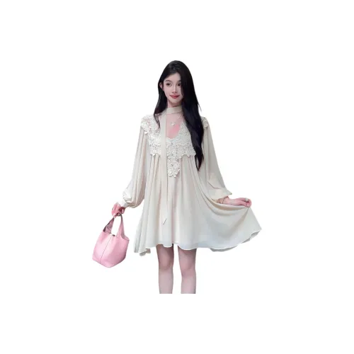 SDN by41 Длинное платье с длинными рукавами женское