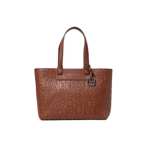 ARMANI EXCHANGEAE Кожа Плечевая сумка Женская Коричневая