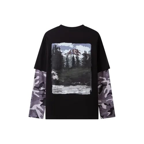 Fingercroxx Черный Серый Белый Камуфляж Унисекс T-рубашки