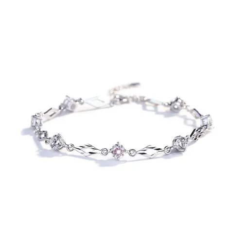 DIESHANG Браслет из одиночных бусин с цветной глазурью женский