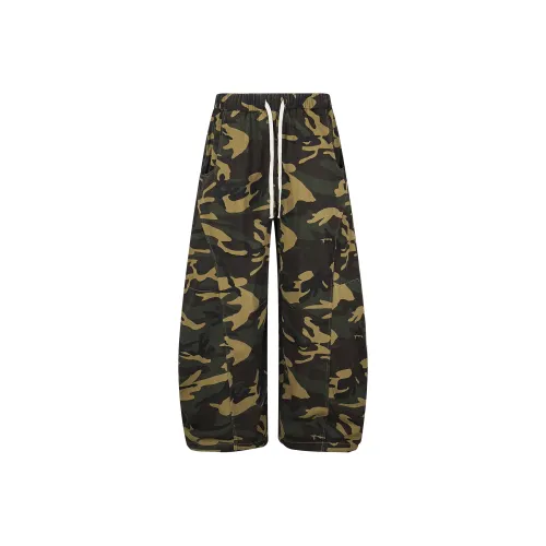 GBXM Камуфляж Унисекс Повседневные Штаны