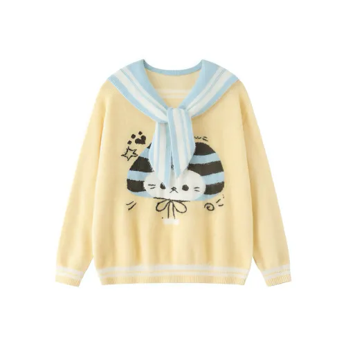 KYKW Женский Трикотаж Желтый