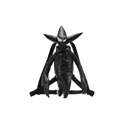 MARC JACOBS Futura collaboration Кожа Рюкзак Унисекс Черный