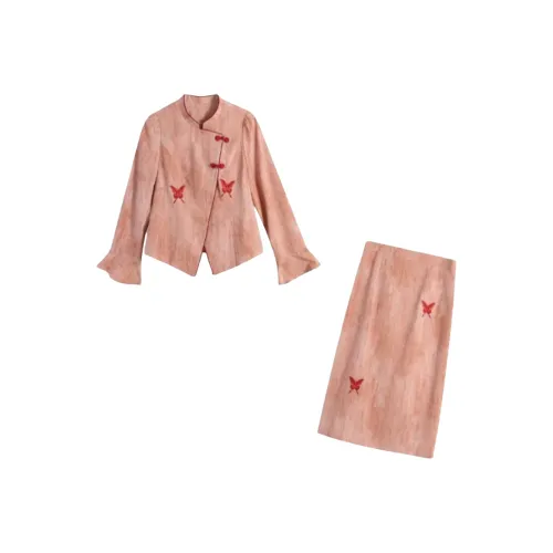 ARIADNAW STUDIO Платье Одежда Комплекты Женские Длинные Платья с Длинными Рукавами