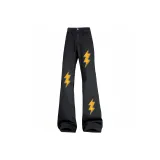 Black-3 Pack Blue & Yellow Multicolor Lightning  
Черный-3 Пачка Синий & Желтый Многоцветный Молния