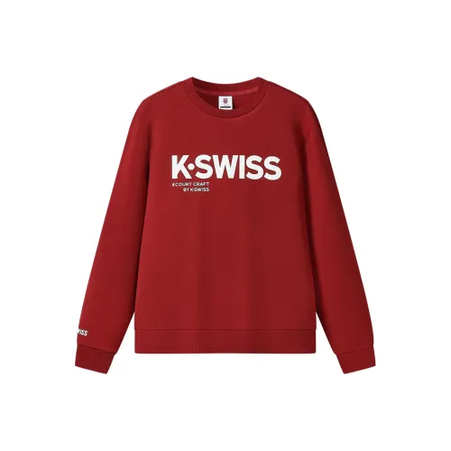 K·SWISS 604 Barn Красный Мужские Толстовки