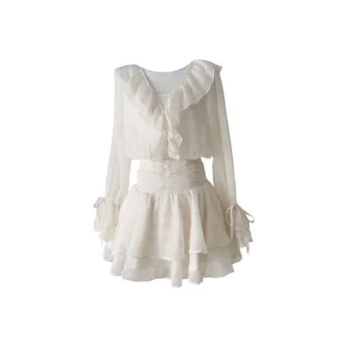 KYKW Длинное платье с длинными рукавами женское