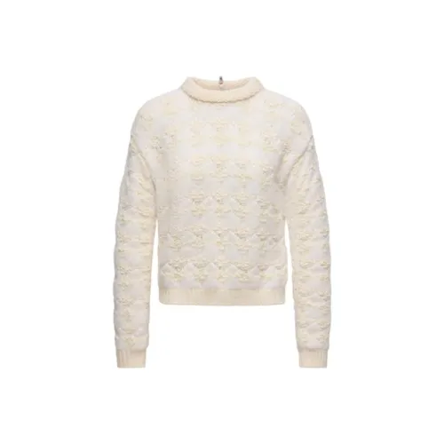 Moncler Grenoble Шерсть и Альпака Смесь Полосатый Свитер Женские