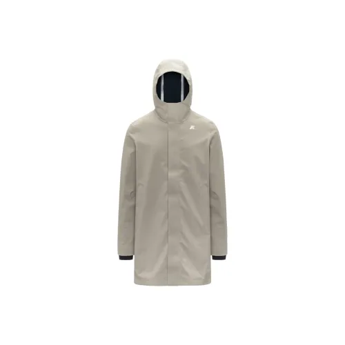K WAY Бежевый Мужской Куртки