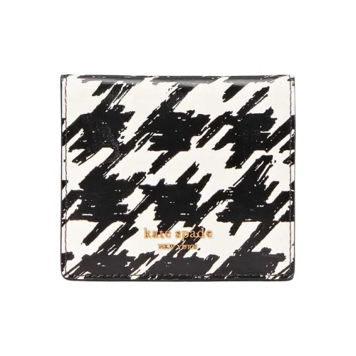 Kate Spade Saffiano кожа кошелек маленький женский черный многоцветный