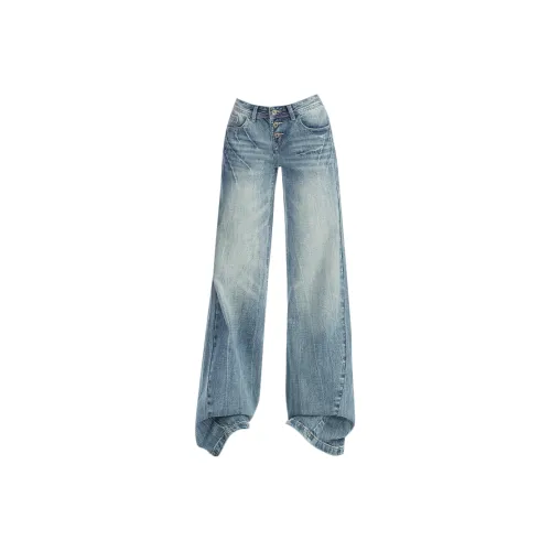 SHIJI Женские Джинсы