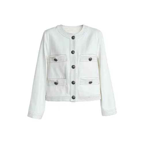 COMMA GIRL Белый Женские Куртки