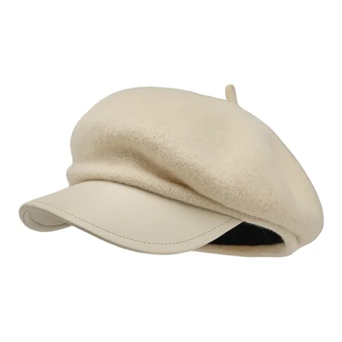 FREE RABBITⅡ Осенний Зимний Художественный стиль Элегантность Принцесс Стиль Универсальный Береты Унисекс