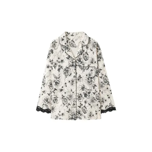 Shivs Экрю Женские Пижамные Комплекты