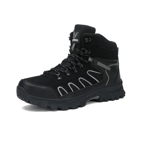 MUSNODO Термический Амортизация Устойчивый к износу Противоскользящий MID Верх Альпинизм Походная обувь Мужская