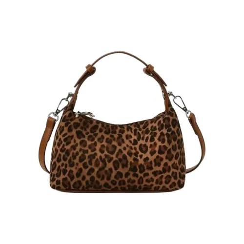 BAODIDAISHU ПУ (полиуретан) Замша Сумка через плечо Стандартная Женская Коричневый Черный