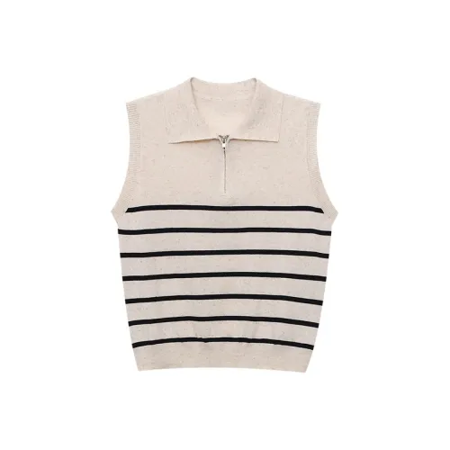 CHARM PICK Абрикос с Полосами Женская Трикотажная