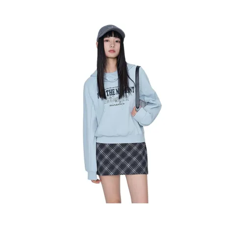 LEDIN Melted Ледяной синий В наличии Женские Свитшоты