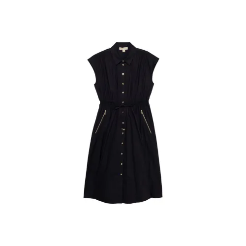 MICHAEL KORS Короткий рукав Платье Женское Полуночный синий