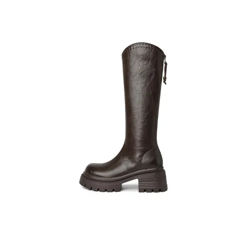 Daphne Колено Высокие сапоги Высокий каблук Женские