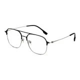 Черно-серебряная оправа