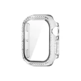 Прозрачный, сверкающий страз, двойная строка, ромб, закаленное стекло, защита экрана, интегрированный чехол