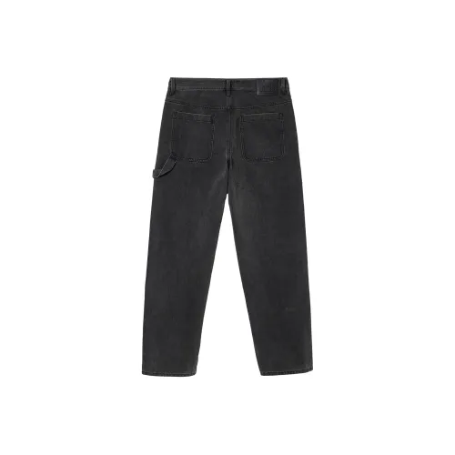 JACK JONES A17 Medium Gray Denim Men's Jeans JACK JONES A17 Средний Серый Деним Мужские Джинсы