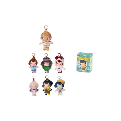 52TOYS NINNIC Free Style Винил Плюшевый Брелок Слепые Коробки 1 Полная Коробка 6 шт