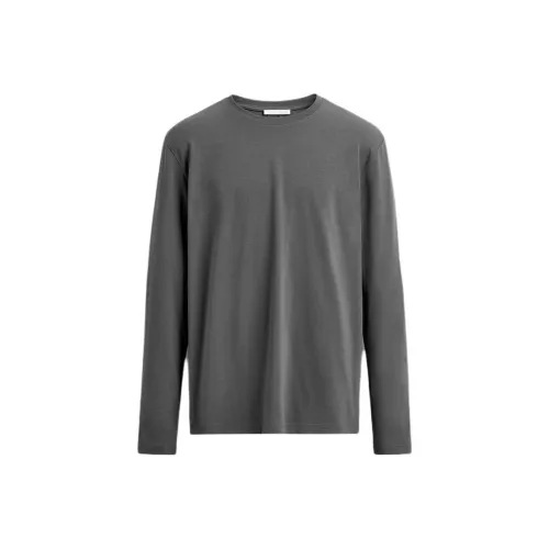 ZARA Серые Мужские T-рубашки