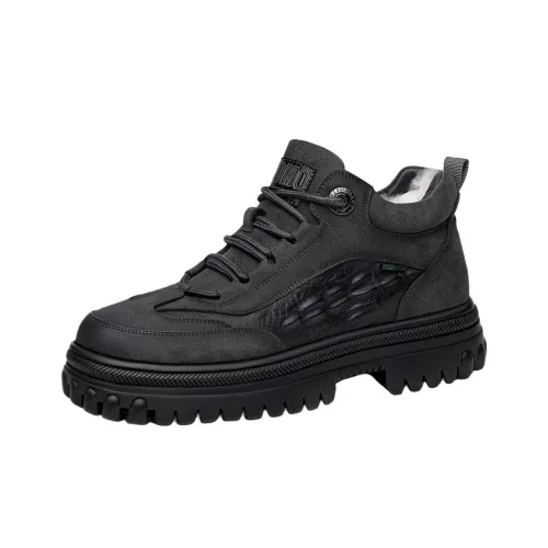 ZUOSAISI Сноубутсы Серый Мужской