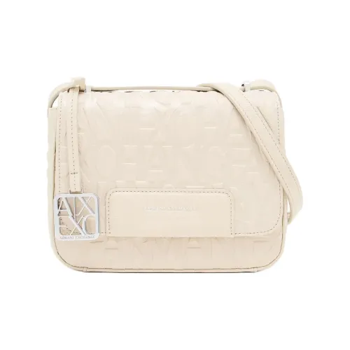 ARMANI EXCHANGEAE Полиэстер Сумка через плечо Женская Бежевая