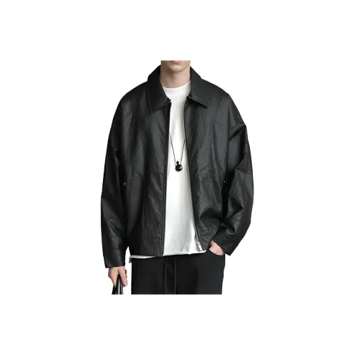 ASSIDUOUS CONFUSED EFFORT Кожа Куртка Мужская