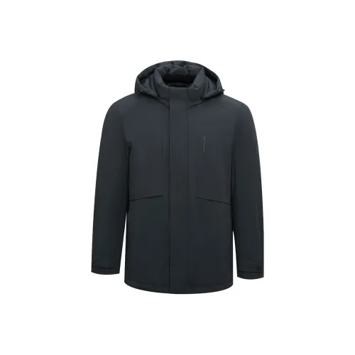 HLA Темно-синий J3 Мужской Пуховик