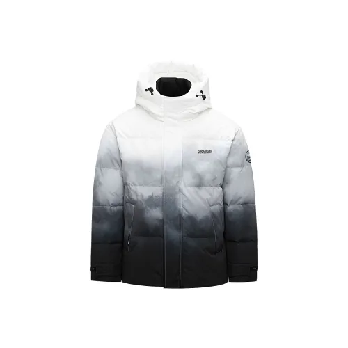 HLA Отбеленный Градиентный 59 Мужской Пуховик