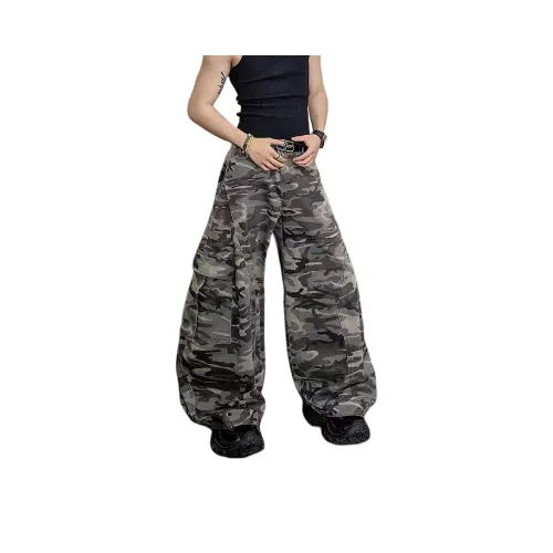 BEAR UNION Камуфляж Унисекс Джинсы