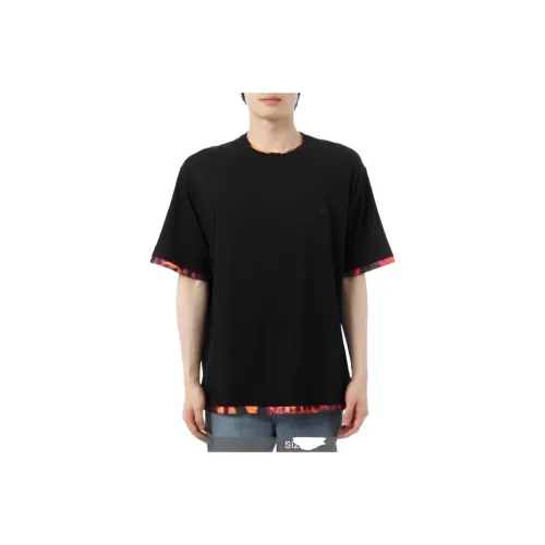 VERSACE Мужские черные T-рубашки