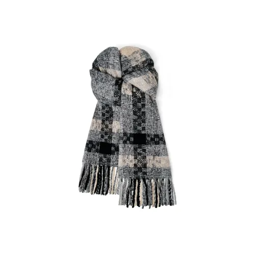 Miniso Полиэстер Трикотаж Шарфы Унисекс