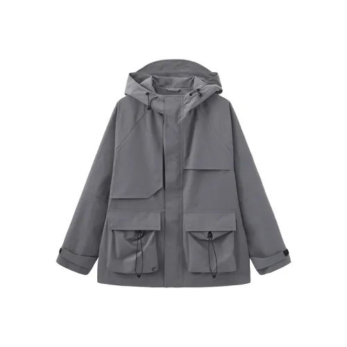 ZUO Серебряный Мужской Тренч