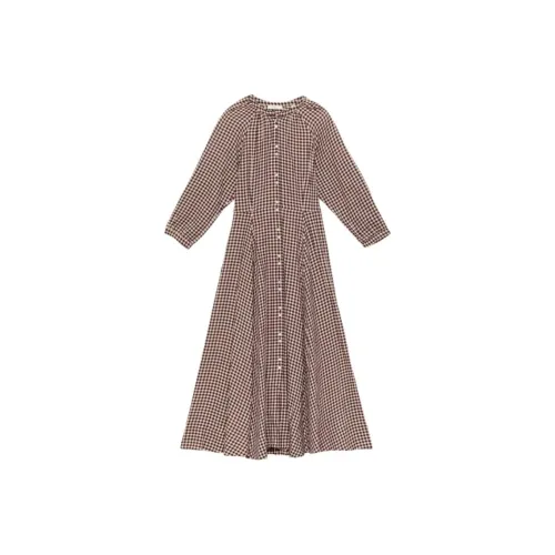 DOEN MADELAINE Платье Длинное с длинными рукавами Женское